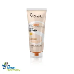 کرم ضد آفتاب بژ روشن سی گل، SPF60، فاقد چربی